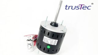 Motor soprador CA de 4 velocidades (quadro 48, 3/4 HP) funcionando a 230 V 50 Hz | Teste YDK-550-4B60