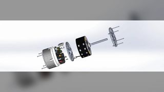 Tela 3D do motor Changzhou Trustec ECM