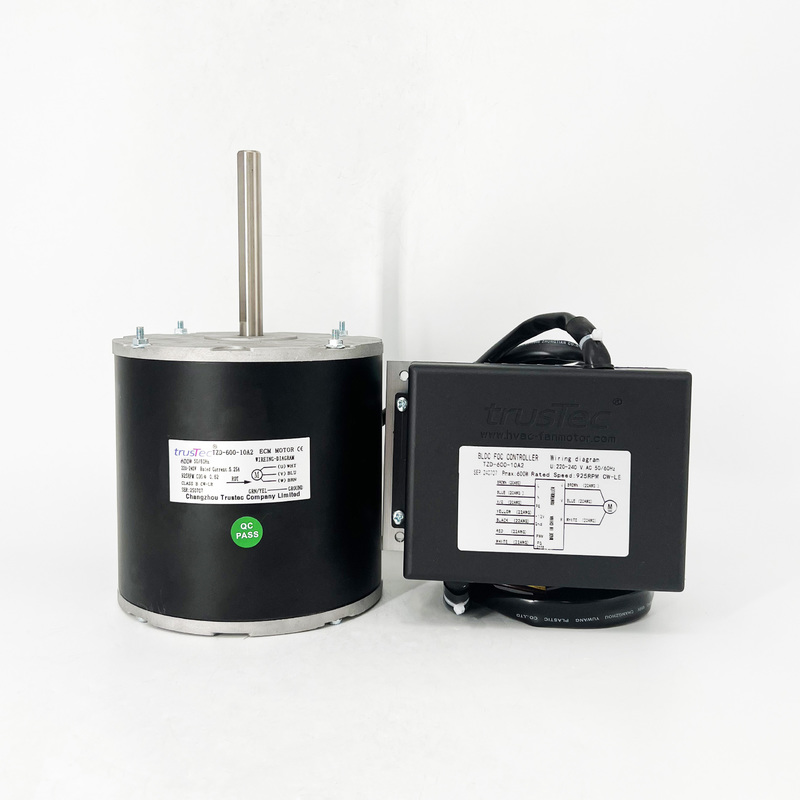 600W 220-240V 50/60HZ EC Condenser Fan Motor for Air Conditioner with 925RPM Speed